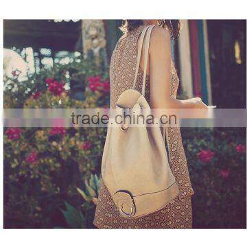 Small and Pretty Backpack Leather Casual Bags