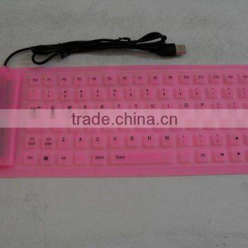 flexible silicone 85 key keyboard