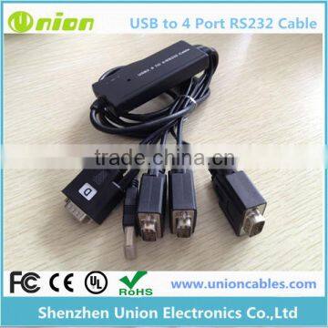 FT232 Chip USB 2.0 TO 4-port Serial RS-232 RS232 CONVERTER