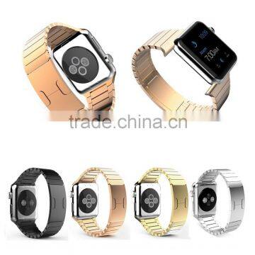 Stainless Steel Metal Link Bracelet Watch Band for Apple Watch