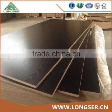 High Quality Two Sides 15mm Embessed Black MDF