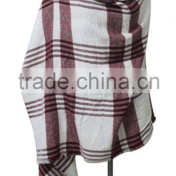 Plaid Tartan Brand Name Classic Oversize Winter Scarf photo-2