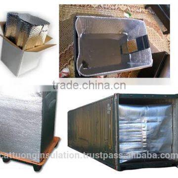 Metalized Reflective Bubble Thermal Insulation for Pallet Packing