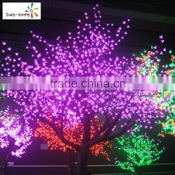 Cheap Plastic Cherry Blossom Tree High Simulation Lighted Blossom Tree Nice Quality Outdoor Lighted Trees Light Supplier's Choice photo-2