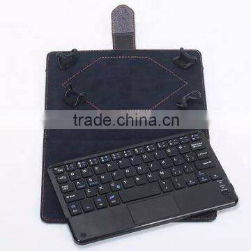 10 Inch Tablet pc Leather Case With Bluetooth Keyboard,for IPad Keyboard Case