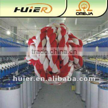 Factory price blanket yarn OE recycled acrylic / cotton yarn for blanket weaving