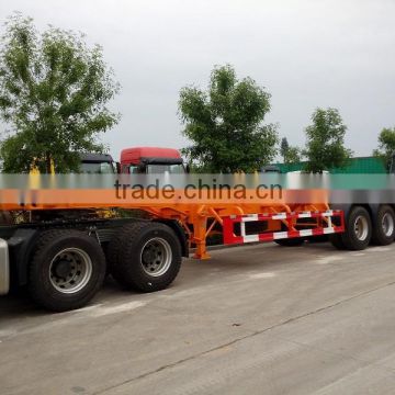 Tri-axle Skeletal Semi-trailer for container transportation