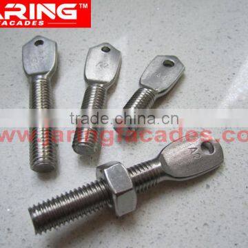 ss304 adjusting anchor/adjustable arm for stone cladding m8*80