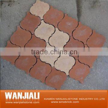 Red/Beige/Yellow/Square& Hexagon Terracotta Floor Tiles