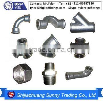 Malleable Iron GI Elbow Factory Supply