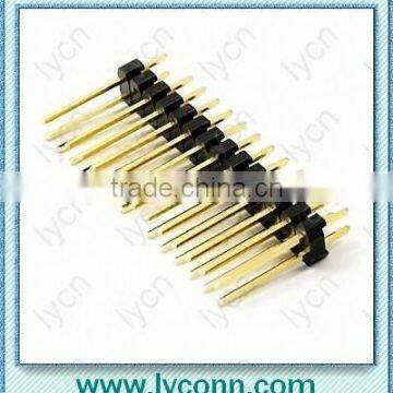 2.54mm pitch Dual Row Straight PIN Header