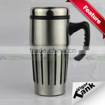 Rubber Striped Coffee Mug,Stripe Mug