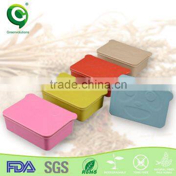 Biodegradable lunch box,hot lunch box,lunch box with lock