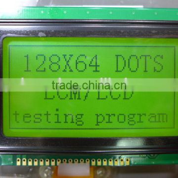 FSTN LCD 128 x 64 Graphic PQG1206B with +5V voltage