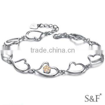 A2014812 court jewellery store design tungsten bracelet men