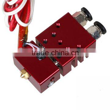 3D Printer ABS Filament Extruder For 3D Printing Parts E3D Cyclops 2 In 1 Out Hotend Extruder Machine photo-5
