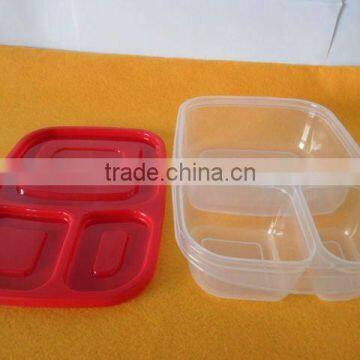 Two divided food box