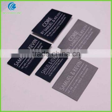 2016 Custom Various Garments Satin Labels Woven Clothing Label photo-2