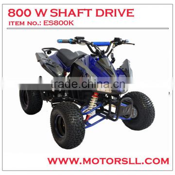 shaft drive powerful electric quads with 800W bushless motor