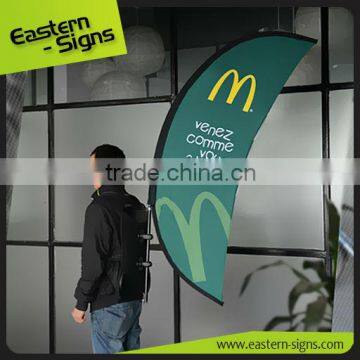 Double Side Polyester Street Banner Printing