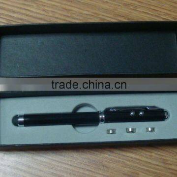 4 in 1 Led Red Laser Pointer Ball Pen With Stylus Pen and Led Light Quality Choice photo-3