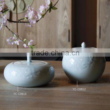 YCC china style ceramic storage tank home decor/craft