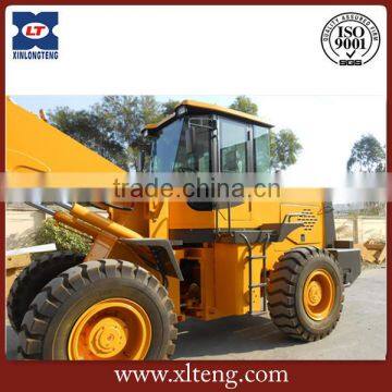 3 ton wheel loader with 1.7 m3 bucket capacity