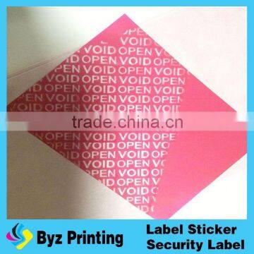 OEM Custom Black and White Puffy Sticker Which Can Glow In the Dark