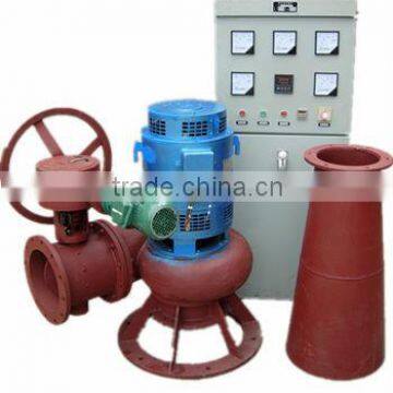 Mini tubular turbine generators vertical type