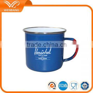 12oz New Design Ceramic Custom Logo Printing Enamel Tea Drink Mug Cup photo-2