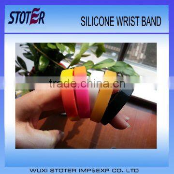 silicone wriet band silicone hand bands colorful silicone bands