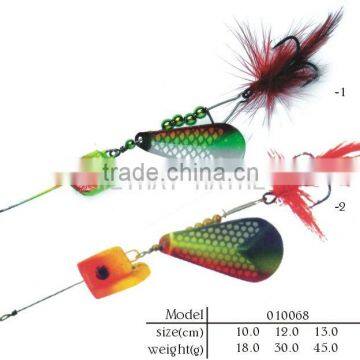 TANDEM SPINNER BAIT MUSKIE BASS PIKE LURE