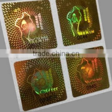 Anti-Fake Hologram Effect hologram sticker printer in China