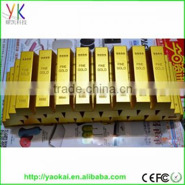 factory price and Best Quality Portable Power bank gold power bank