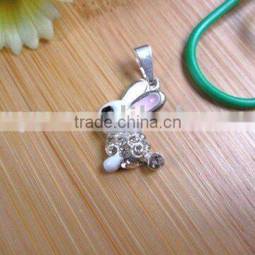 fashion alloy pendant decorated with rhinestones