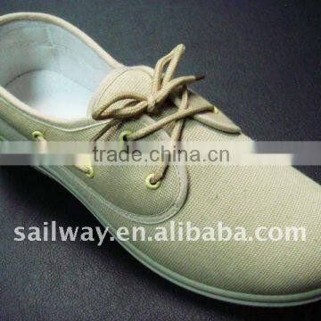 SW8597 Men canvas shoes with good foot feeling