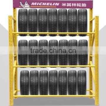 RH-H 1800*500*2000mm warehouse tire rack tyre display rack