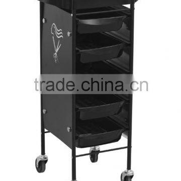 black cheap salon trolley M978