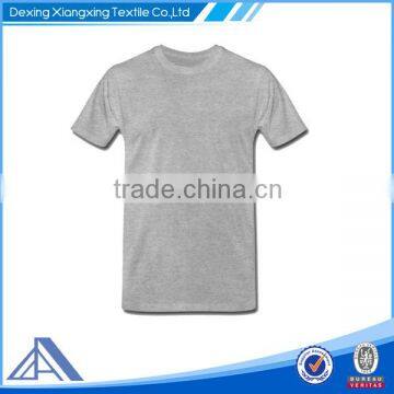 grey cotton t-shirt blank t-shirt