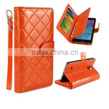 Well tested high quality pu leather cell phone cover case for samsung s5