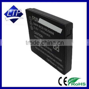 rechargeable camera batteries for PAN DMW-BCE10/CGA-S008E battery