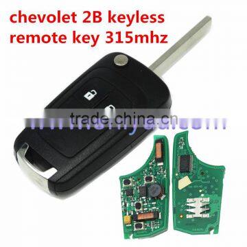 Chevrolet Cruze keyless 2 Button remote control with 315MHZ