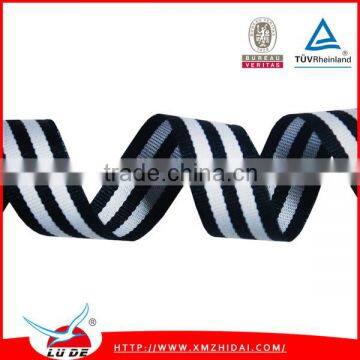 Wholesale Ribbon Black White Stripes for Gift Packing
