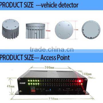 Magnetic wireless traffic vehicle counter for intelligent transportation system