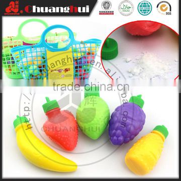 Fruits shape Powder Candy / Fruit Powder Candy in Basket