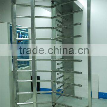 Stainless steel 304# full height Turnstile gate/safety equipment