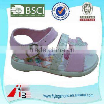 factory oem your own design kids cartoon sandal