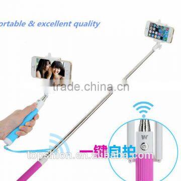 Foldable Selfie Stick Monopad With Bluetooth 2015 New Product photo-2
