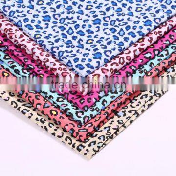 2015 Digital Printed high density textile new design 100% polyester pique knit fabric with pvc backing wholesale