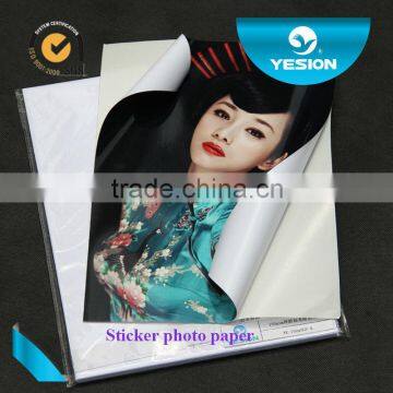Best Price 135gsm Glossy Self Adhesive Photo Paper Both Rolls and Sheets in Discount Price.